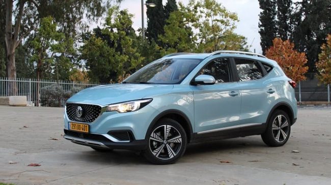 ג'יפון חשמלי מתקדם MG SZ EV