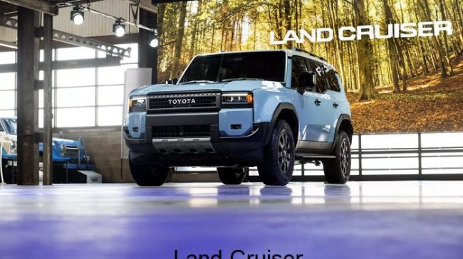 land cruiser - front